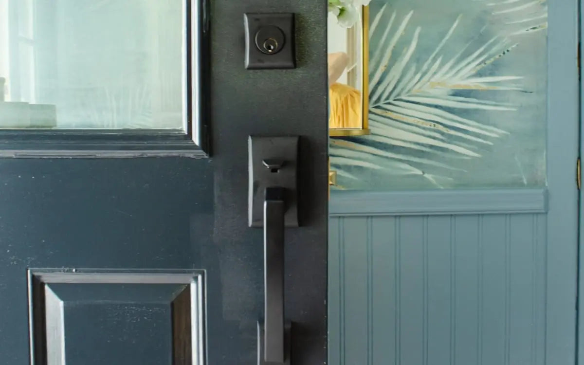 Emtek Ares Tubular Entry Set - Hentell