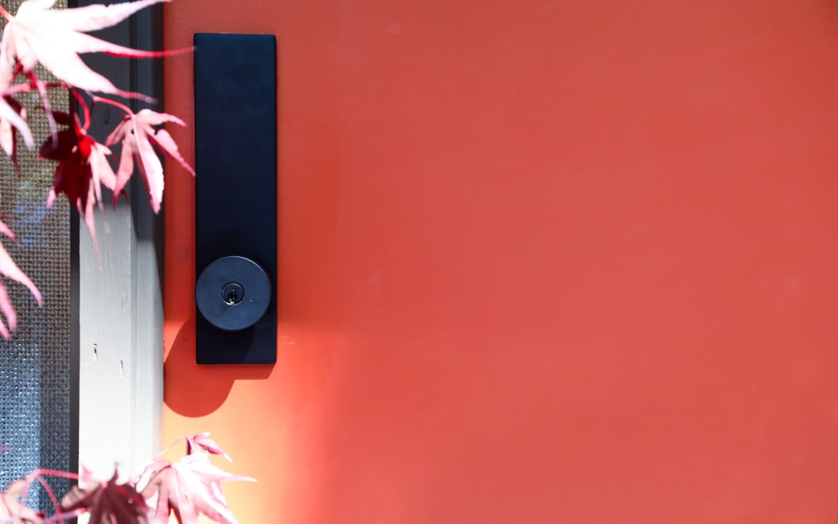 Modern Rectangular Single Point Lock