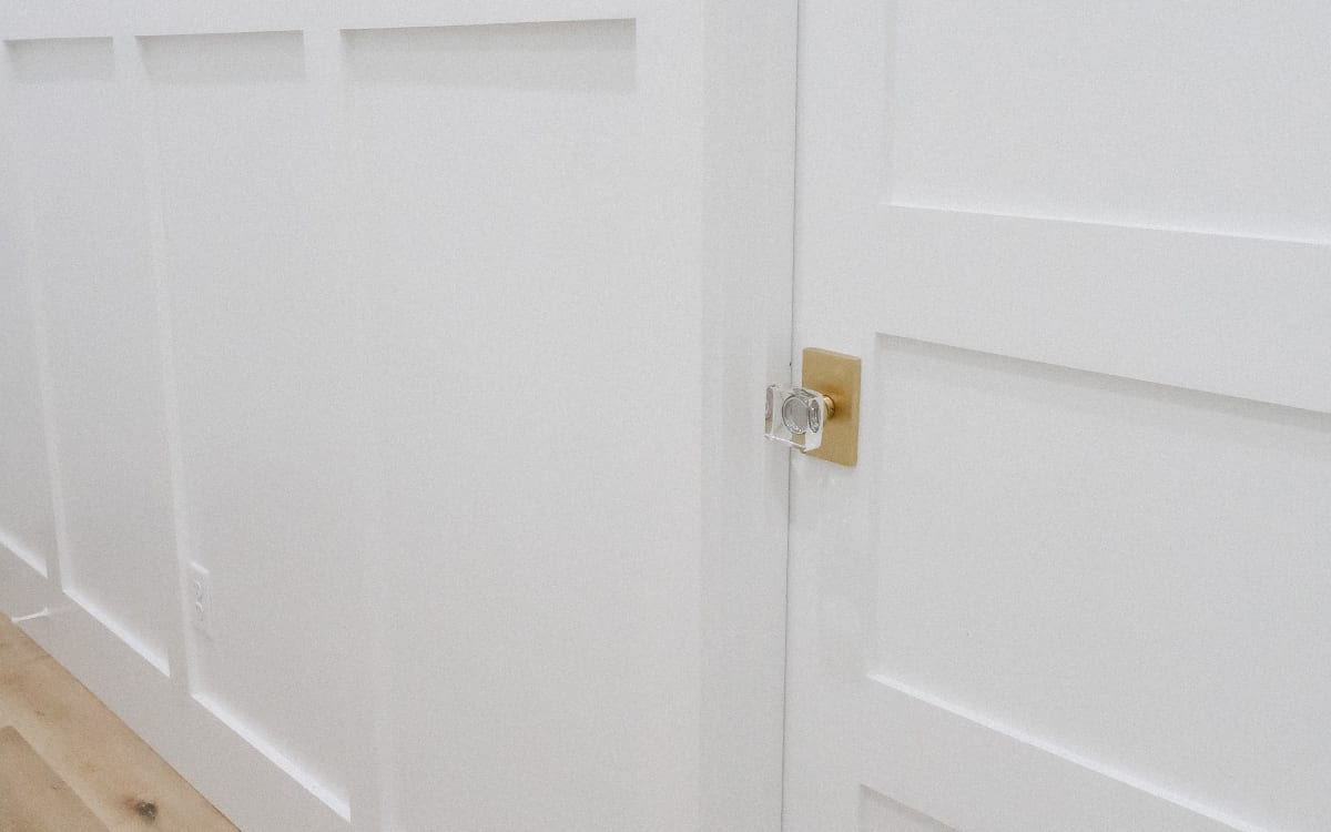 Emtek Modern Square Glass Knob - Hentell