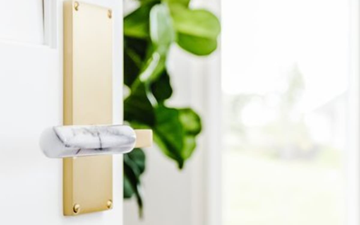 Modern Non-keyed 9" Overall Sideplate Lock