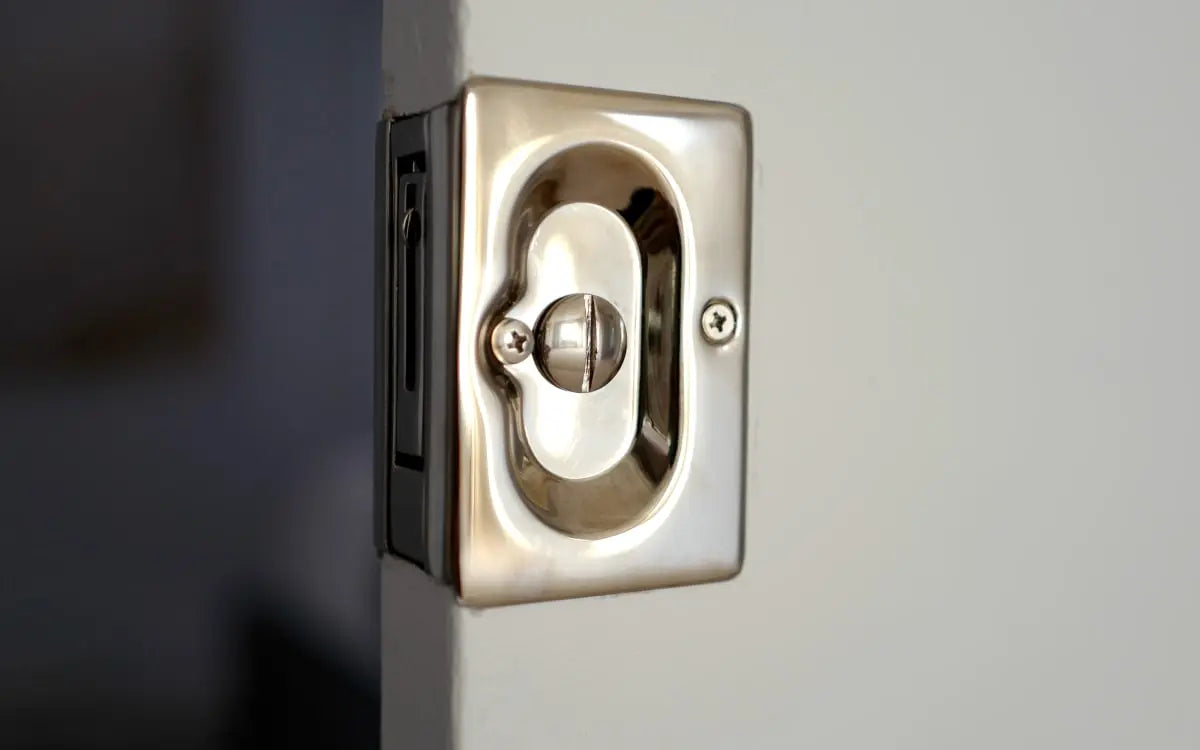 Emtek Standard Pocket Door Lock - Hentell