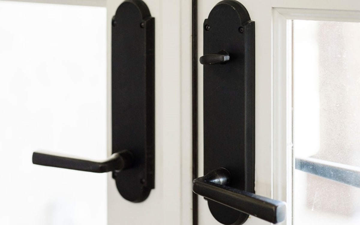 Sandcast Bronze #5 Non-keyed 9-1/4" Overall Sideplate Lock Emtek Hentell Emtek