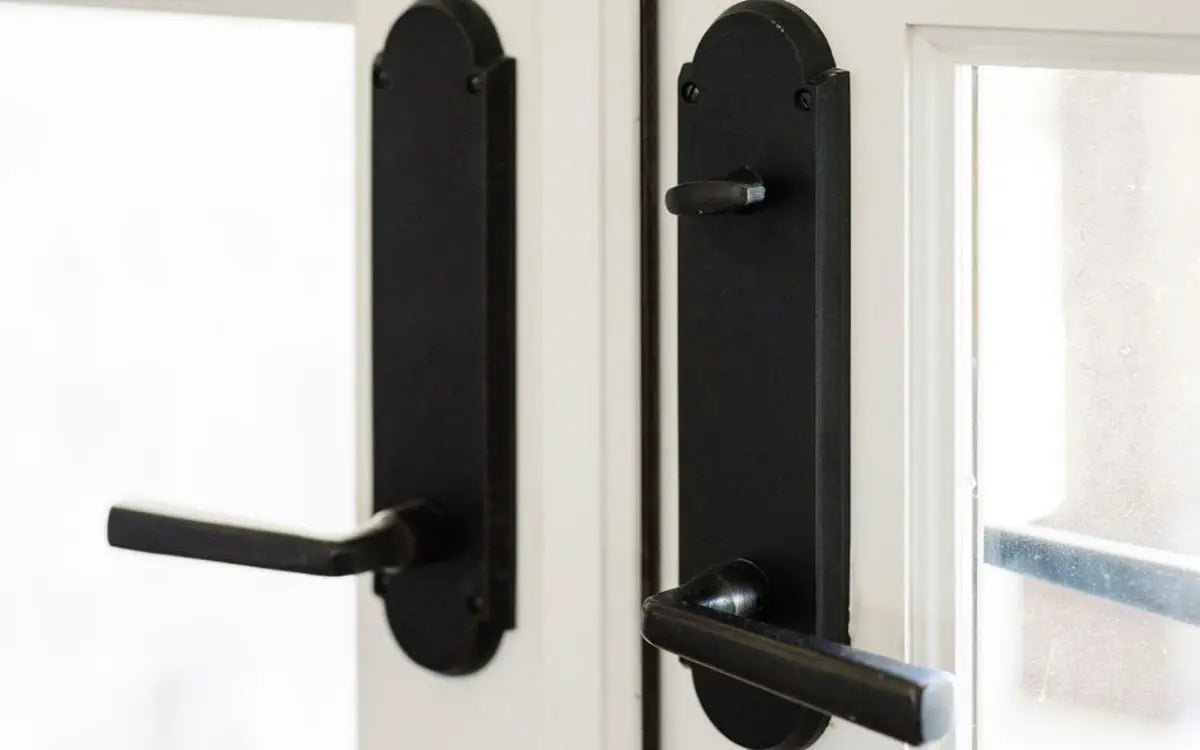 Sandcast Bronze #5 Non-keyed 9-1/4" Overall Sideplate Lock Emtek Hentell Emtek