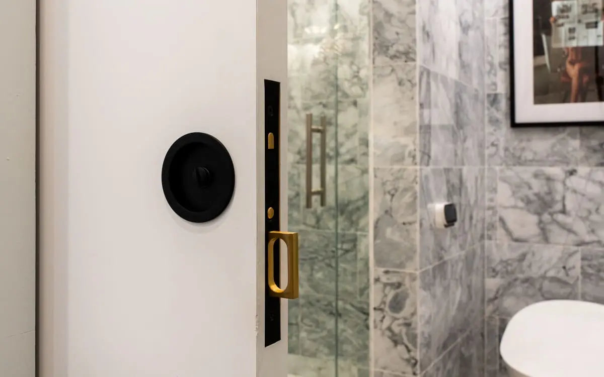 Emtek Round Pocket Door Mortise Lock Emtek Hentell Emtek