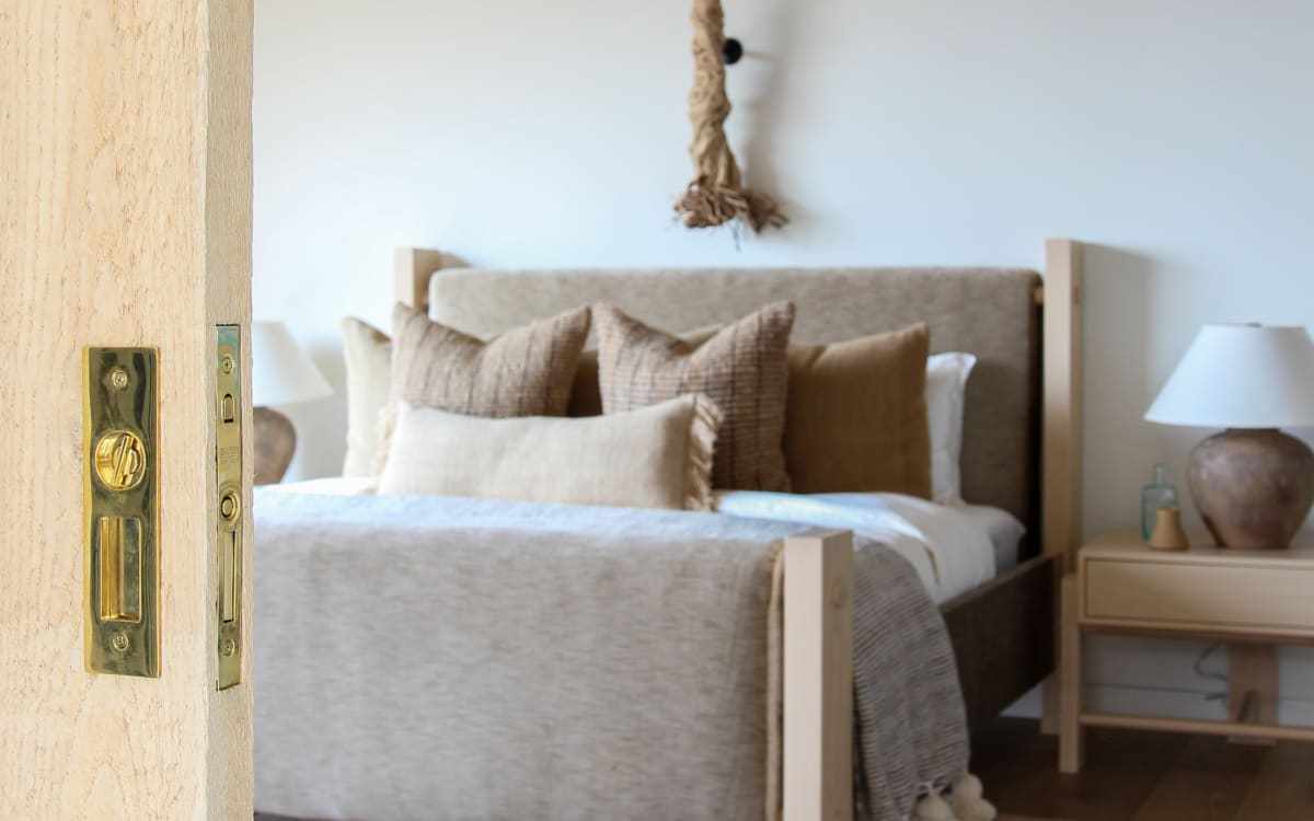 Emtek Narrow Modern Rectangular Pocket Door Mortise Emtek Hentell Emtek