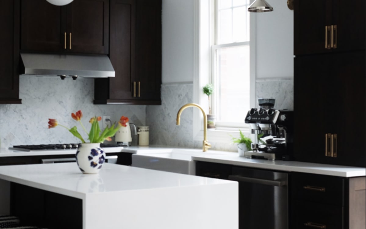 Emtek Modern Cabinet Backplate for Pull