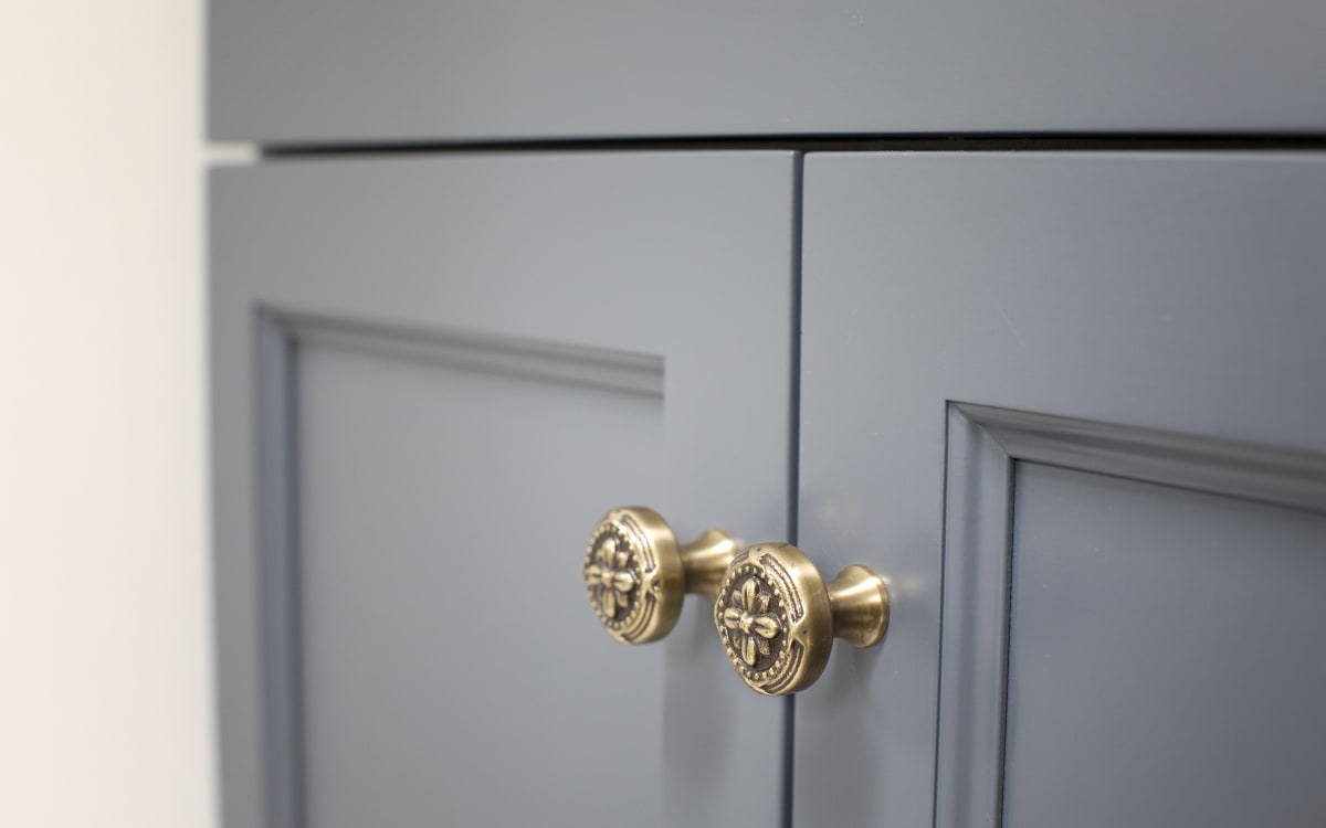 Emtek Ribbon & Reed Cabinet Knob - Hentell