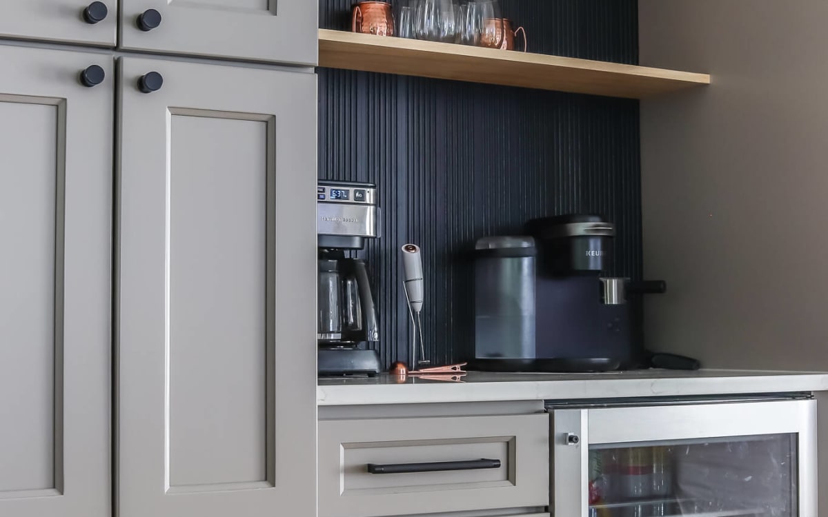 Emtek Select Cabinet Rectangular Stem Knurled Bar Cabinet Pull - Hentell