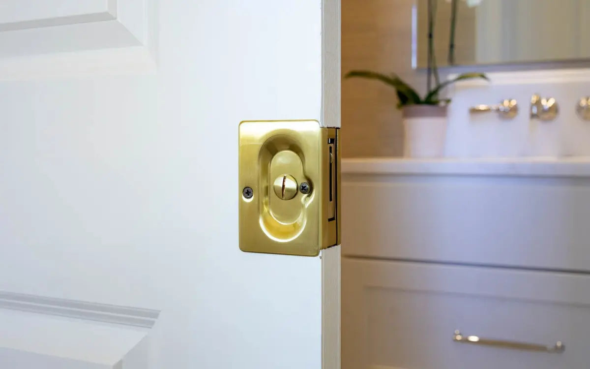 Emtek Standard Pocket Door Lock - Hentell