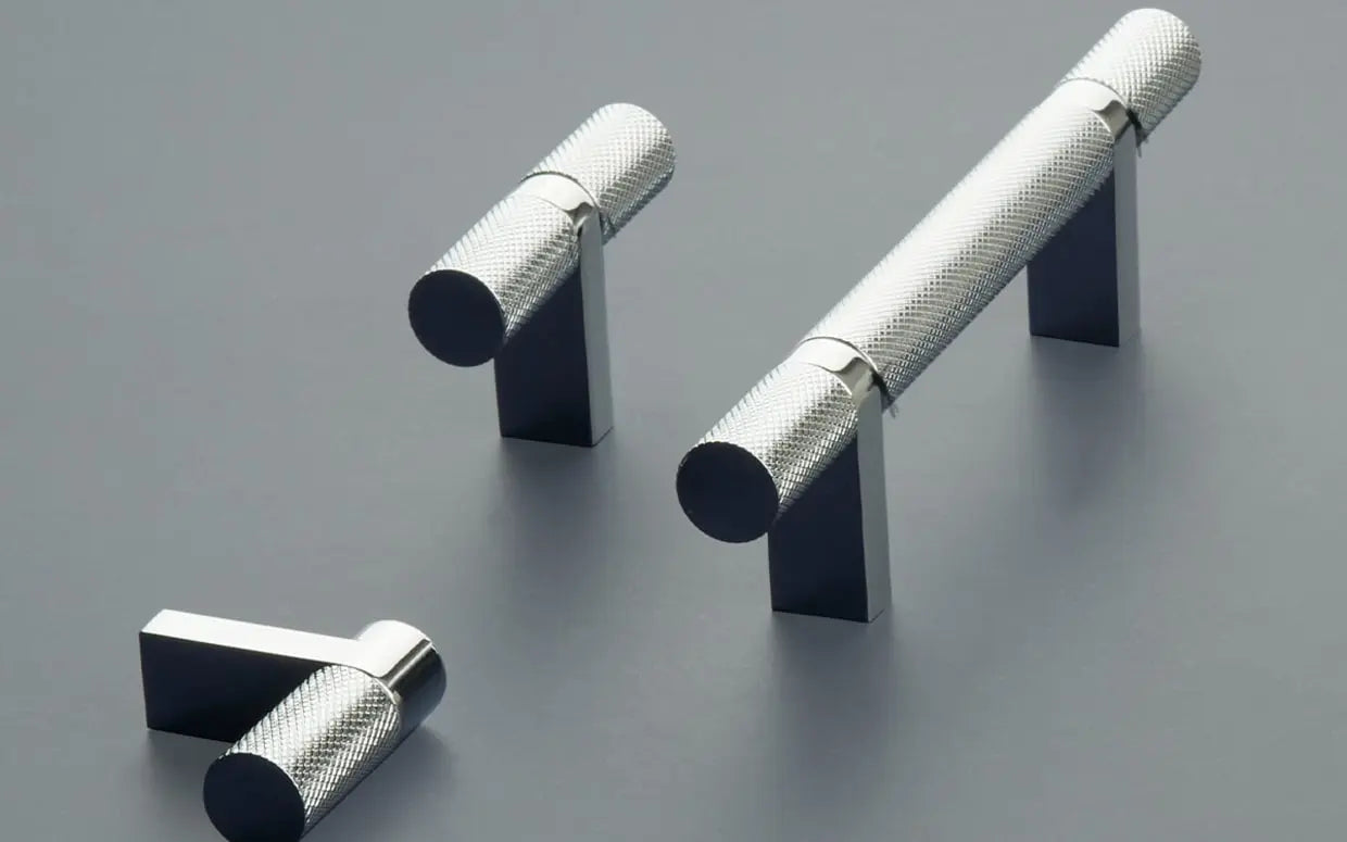 Emtek Select Bar Knurled Cabinet Pull - Hentell