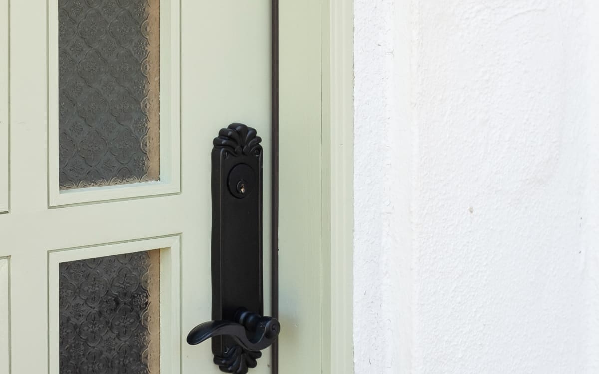 Tuscany #16 Non-keyed 8-1/4" Overall Sideplate Lock Emtek Hentell Emtek