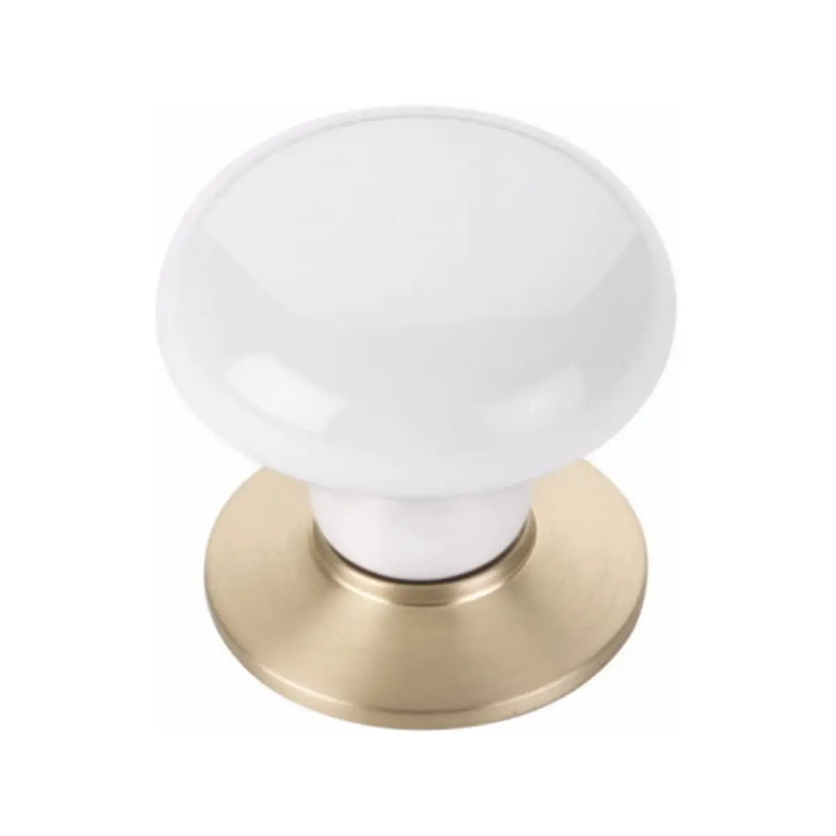 Emtek Ice White Porcelain Cabinet Knob - Hentell