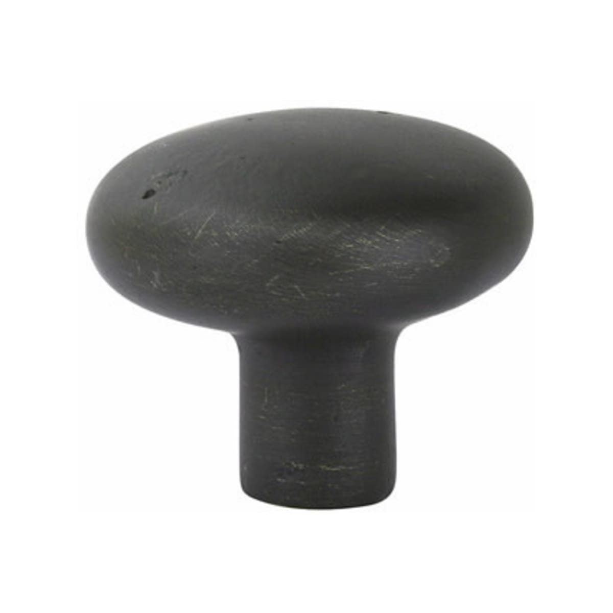 Emtek Round Sandcast Bronze Cabinet Knob - Hentell