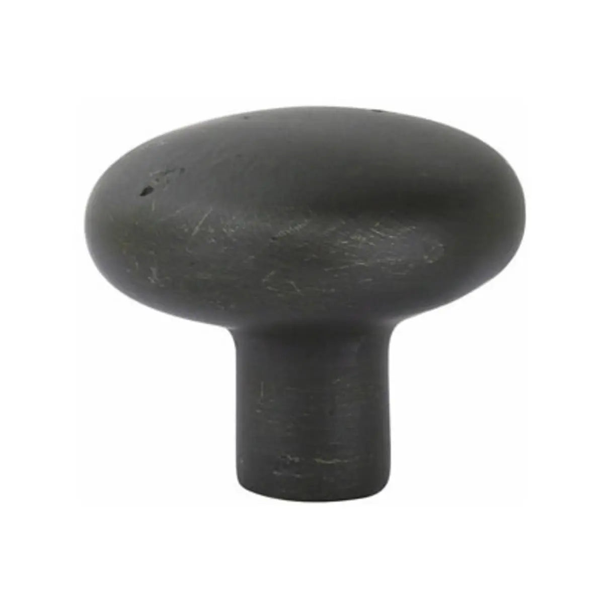 Emtek Round Sandcast Bronze Cabinet Knob - Hentell