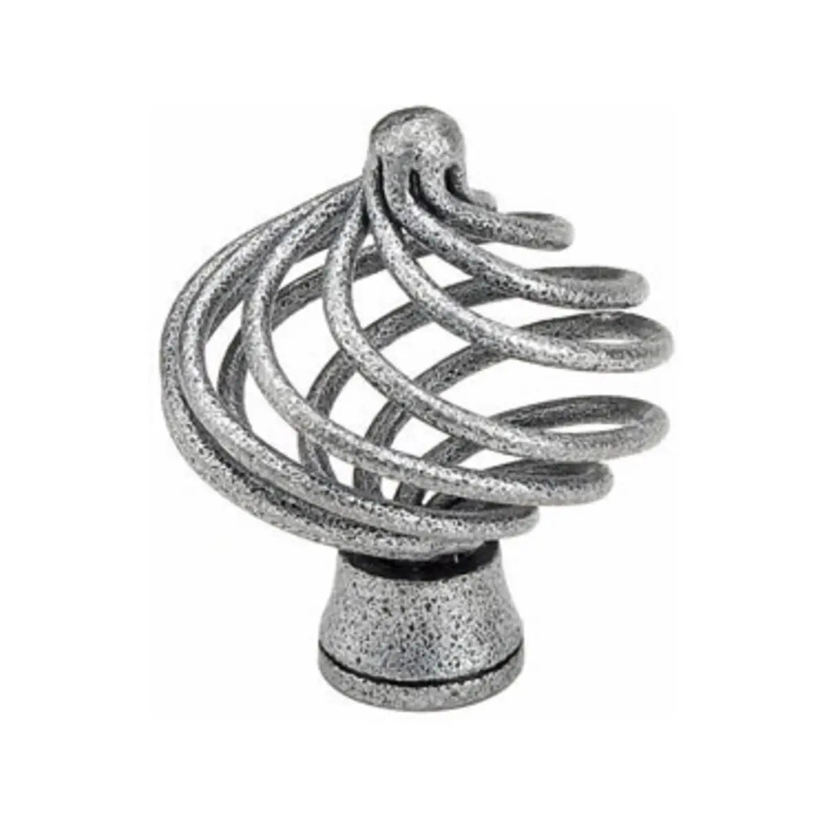 Emtek Wrought Steel Flanders Cabinet Knob - Hentell