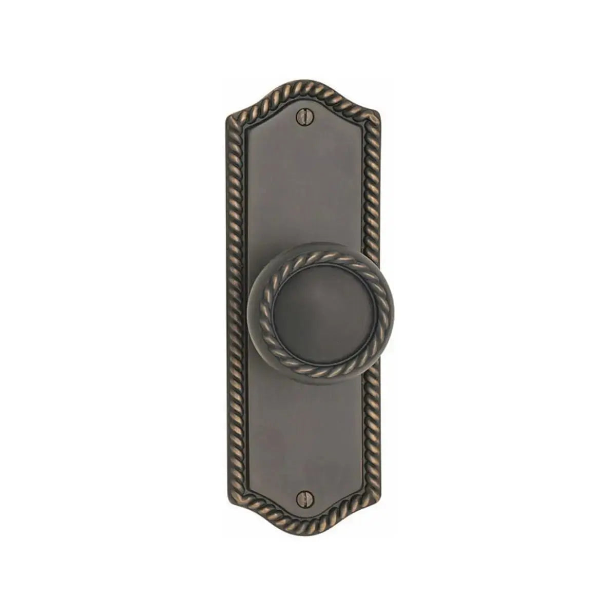 Rope Non-keyed 7-1/2" Overall Sideplate Lock Emtek Hentell Emtek