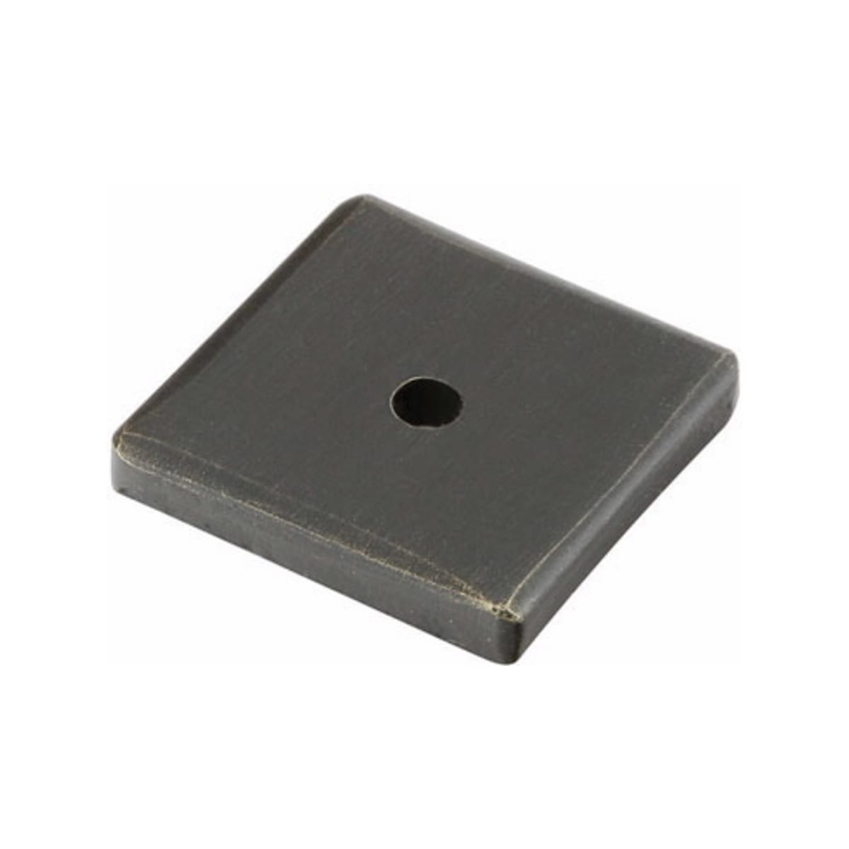 Emtek Sandcast Square Cabinet Backplate for Knob - Hentell