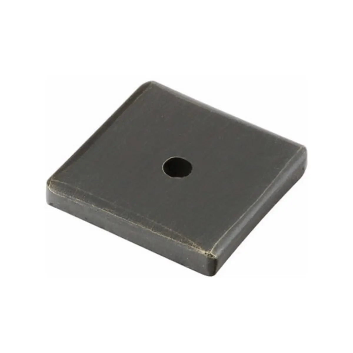 Emtek Sandcast Square Cabinet Backplate for Knob - Hentell