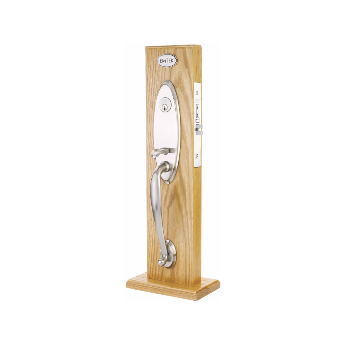 Emtek Memphis Mortise Entry Set - Hentell