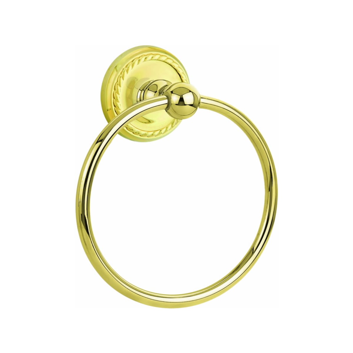 Emtek Traditional Brass Towel Ring - Hentell