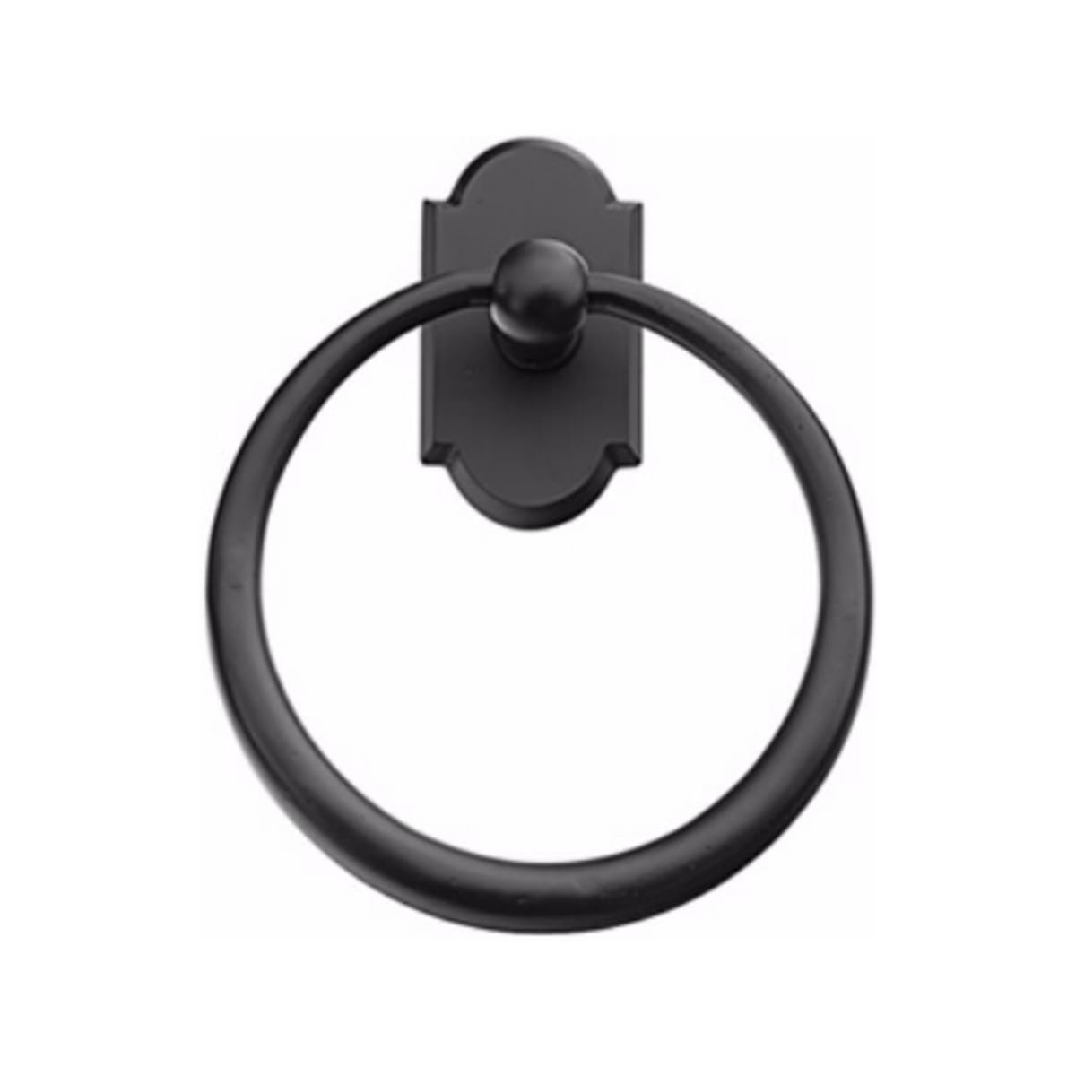 Emtek Sandcast Bronze Towel Ring - Hentell