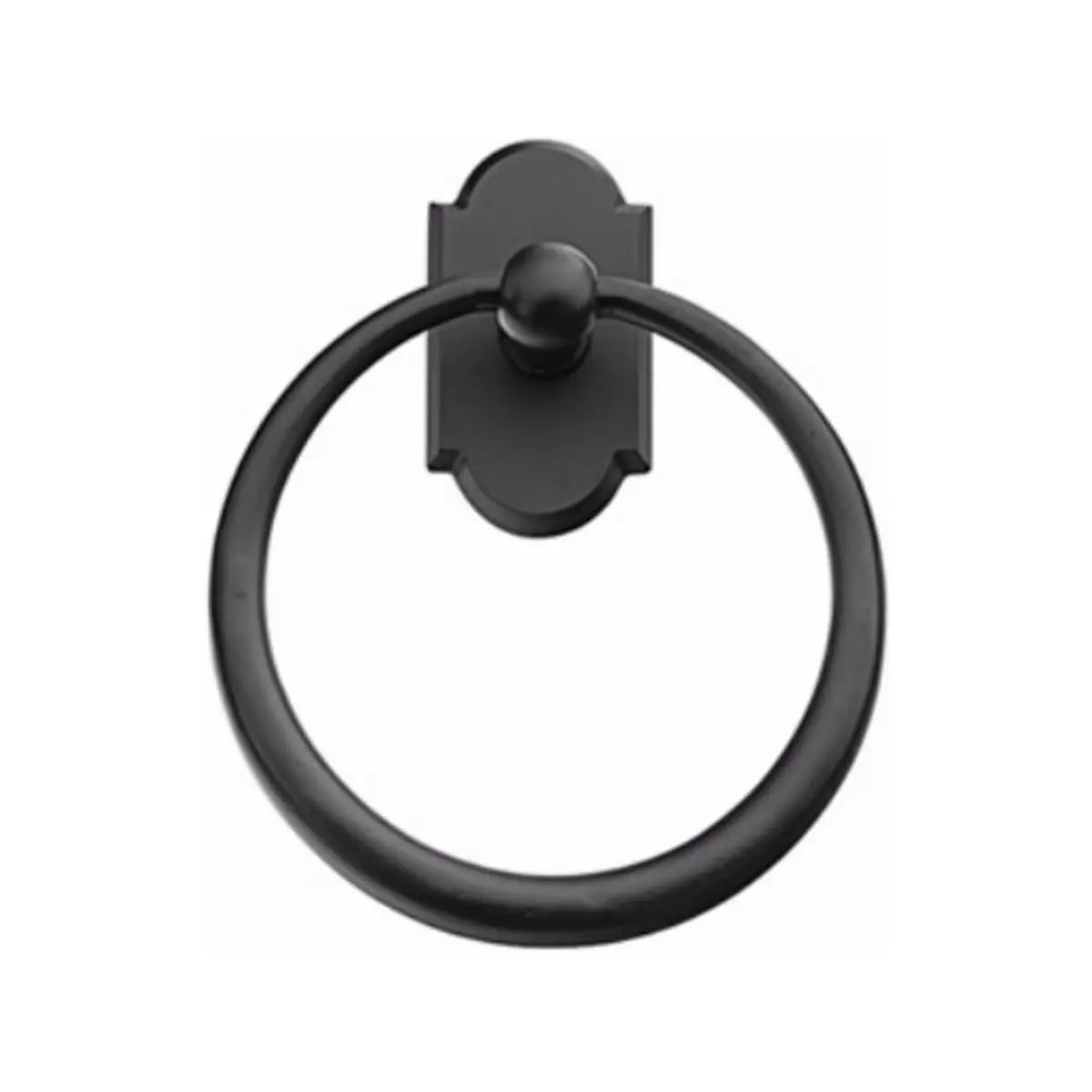 Emtek Sandcast Bronze Towel Ring - Hentell