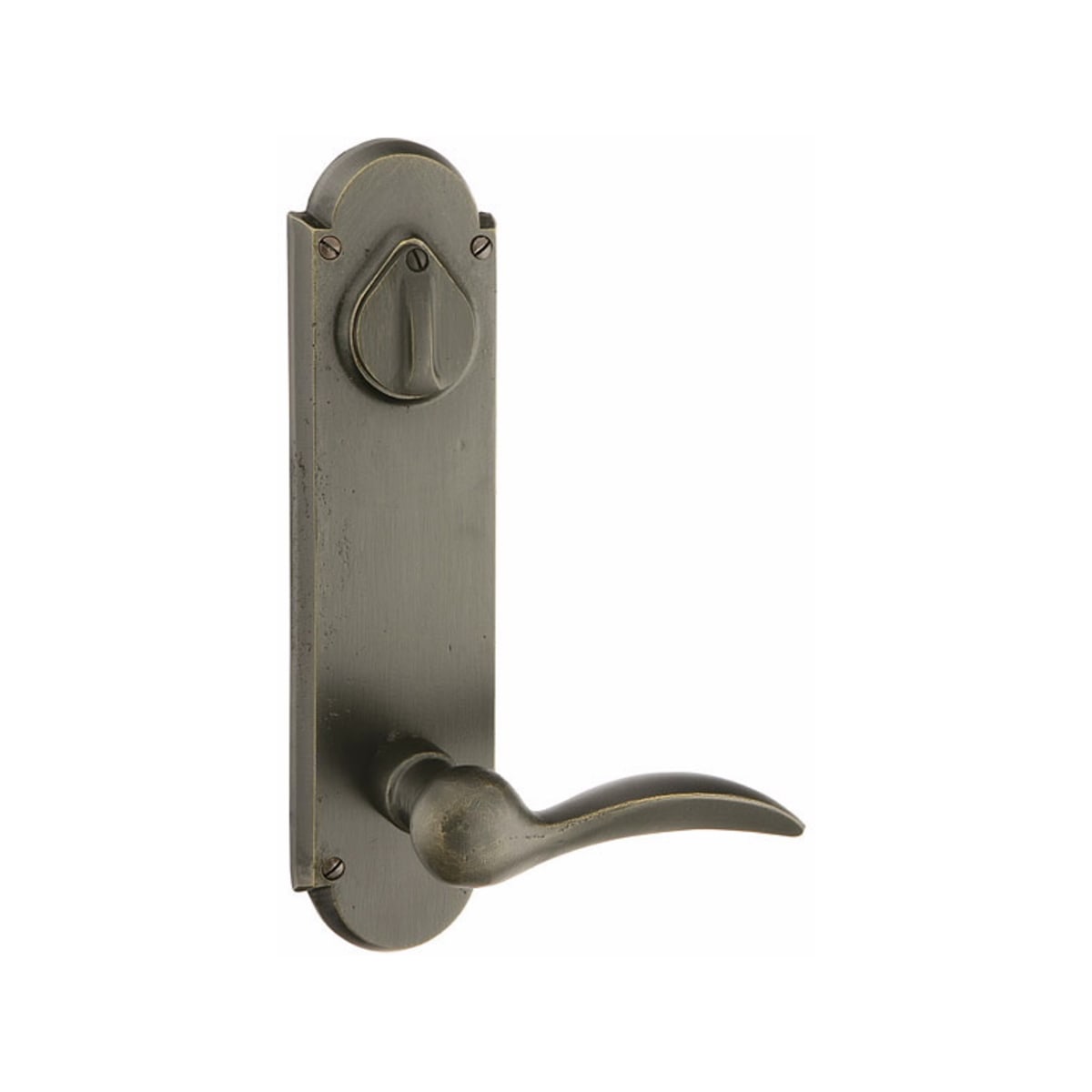 Sandcast Bronze #5 Keyed 5-1/2" C-to-C Sideplate Lock
