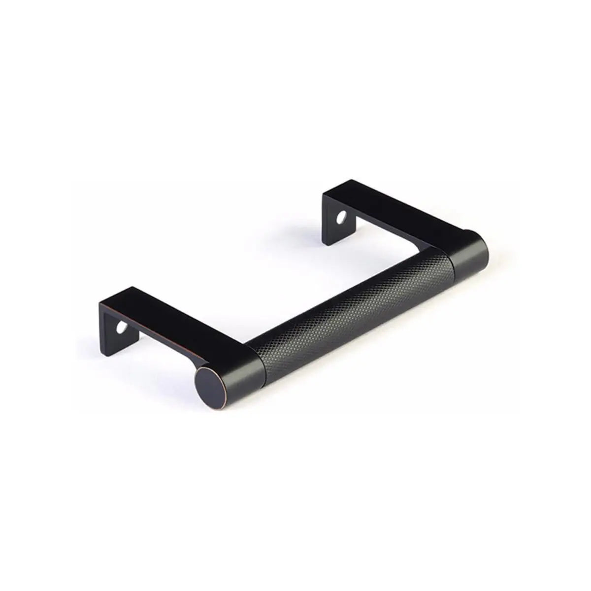 Emtek Select Round Knurled Cabinet Edge Pull - Hentell