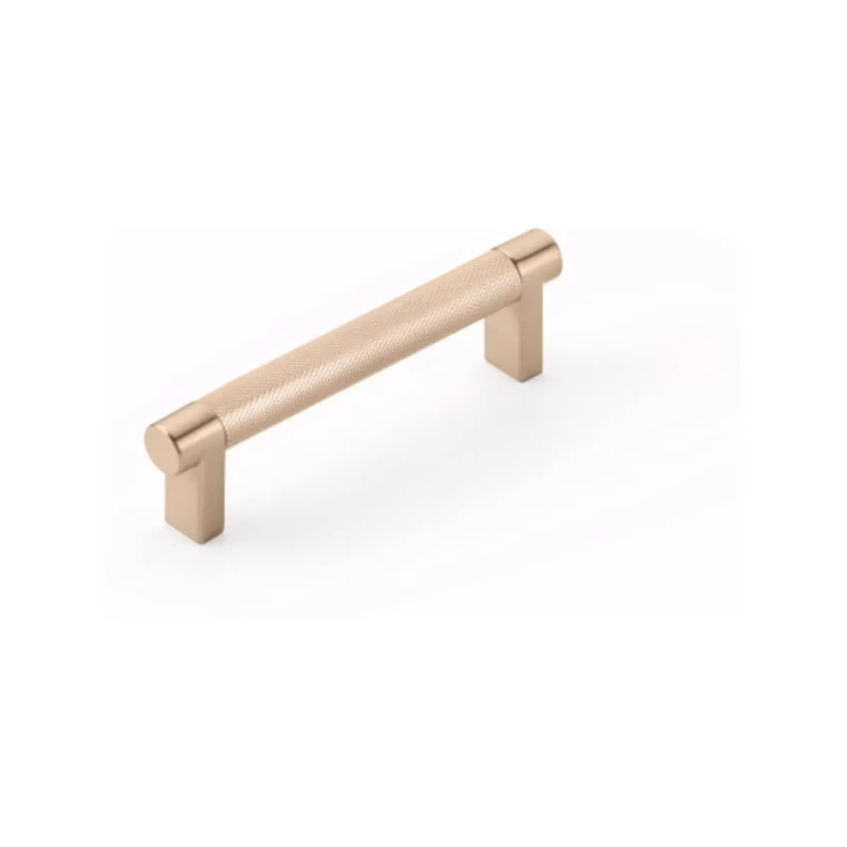 Emtek Select Cabinet Rectangular Stem Knurled Bar Cabinet Pull - Hentell