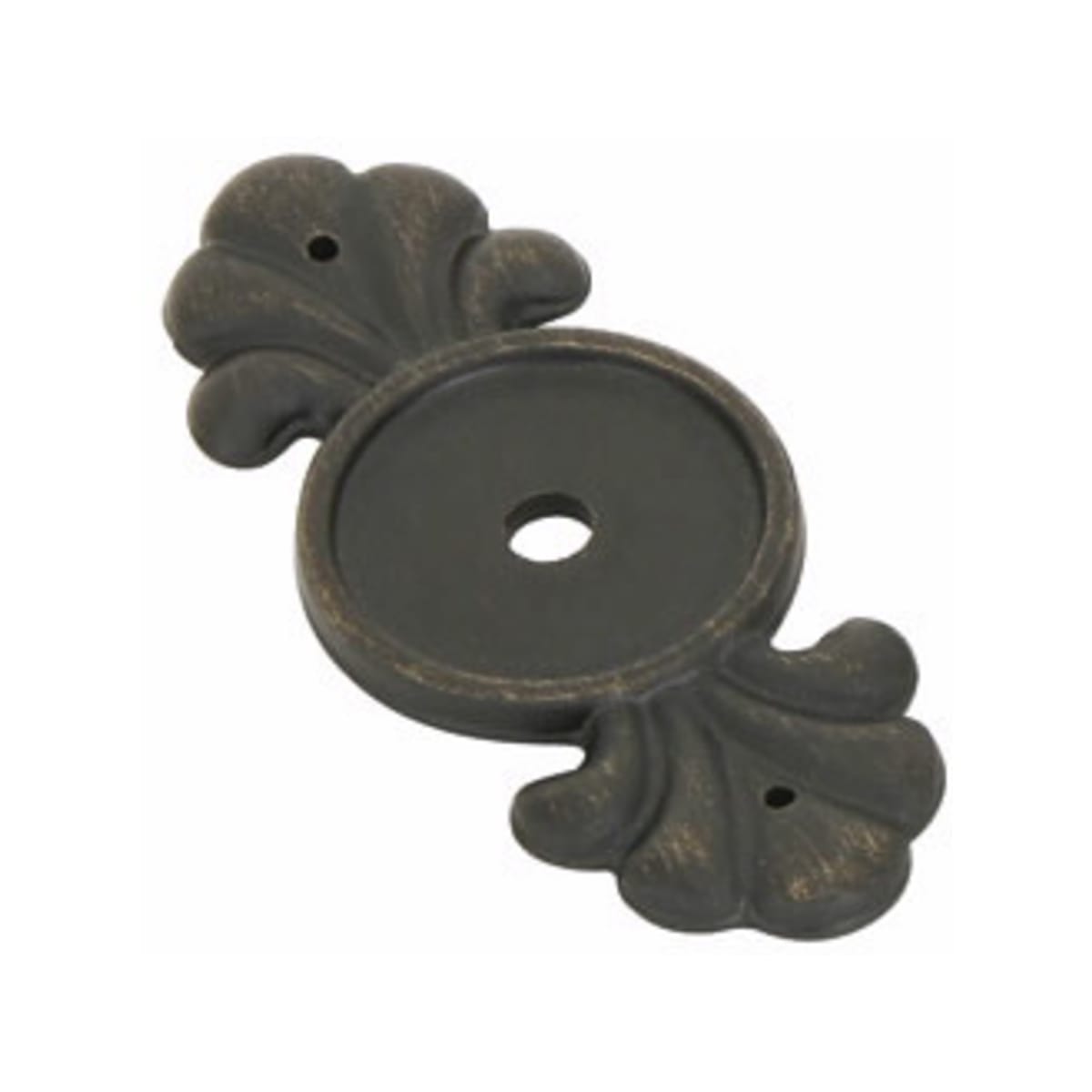 Emtek Tuscany Bronze Cabinet Backplate for Knob - Hentell