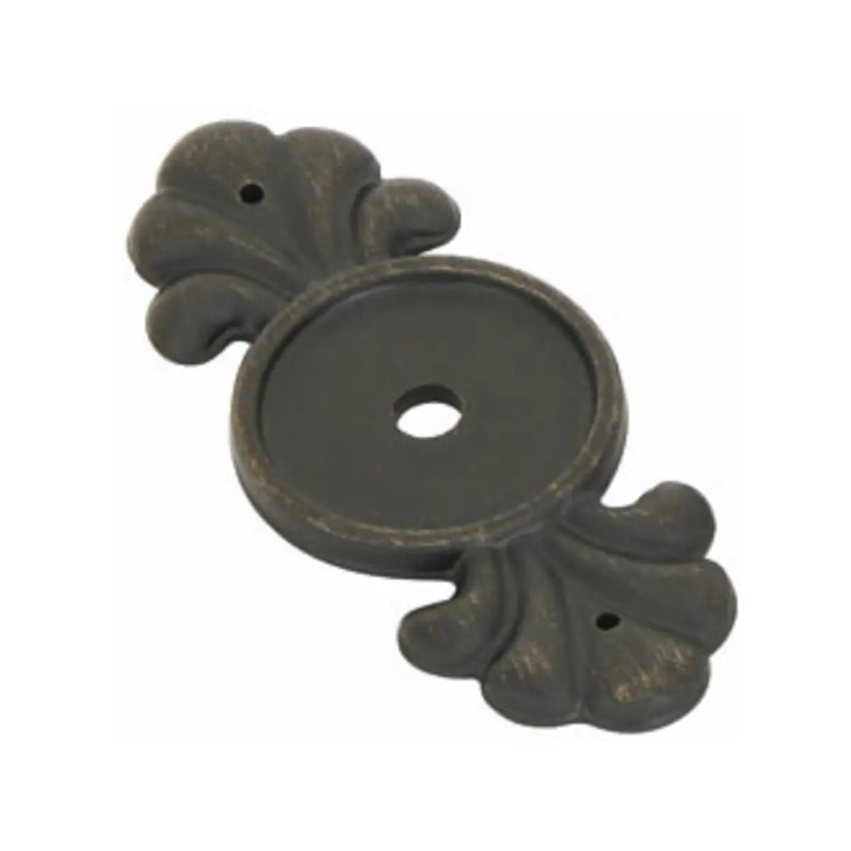 Emtek Tuscany Bronze Cabinet Backplate for Knob - Hentell