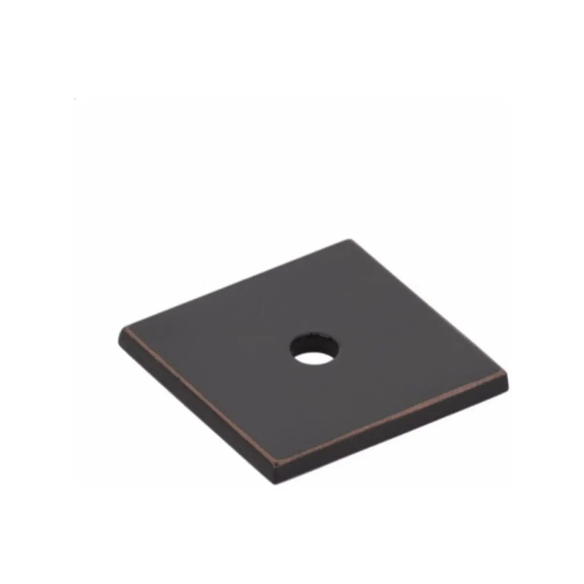 Emtek Art Deco Square Cabinet Backplate for Knob - Hentell