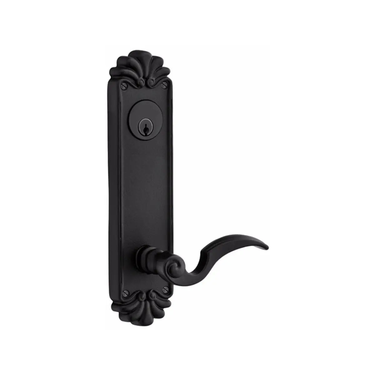 Tuscany #16 Keyed 5-1/2" C-to-C Sideplate Lock Emtek Hentell Emtek