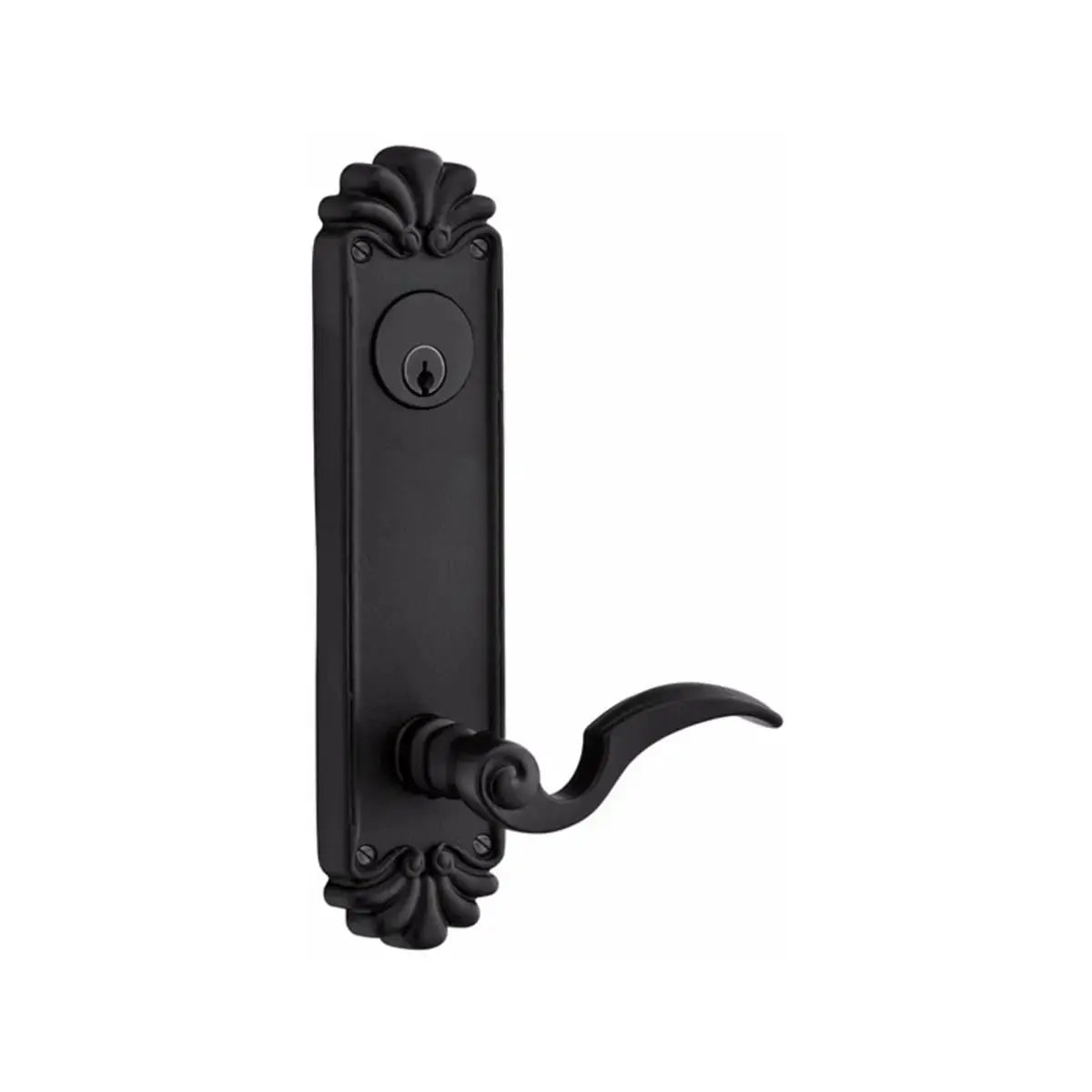Tuscany #16 Keyed 5-1/2" C-to-C Sideplate Lock Emtek Hentell Emtek