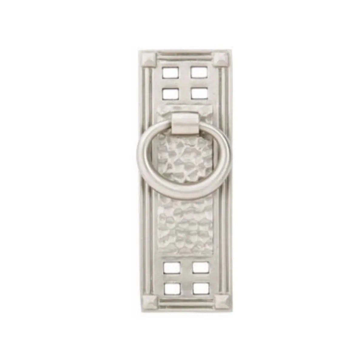 Emtek Hammered Vertical Ring Cabinet Pull - Hentell