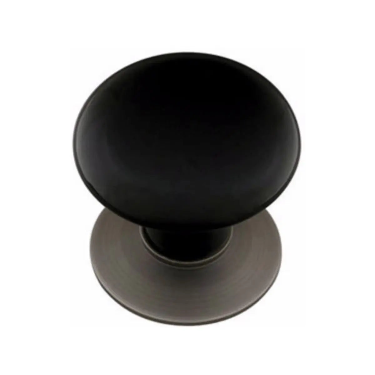 Emtek Ebony Porcelain Cabinet Knob - Hentell