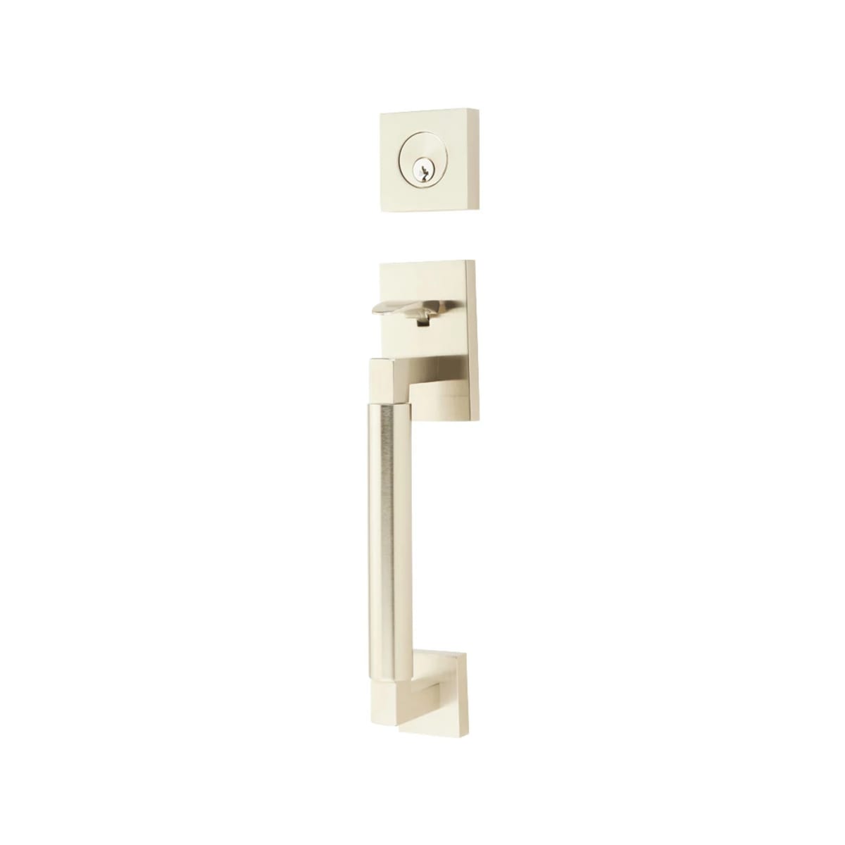 Emtek Hercules Smooth Sectional Tubular Entry Set