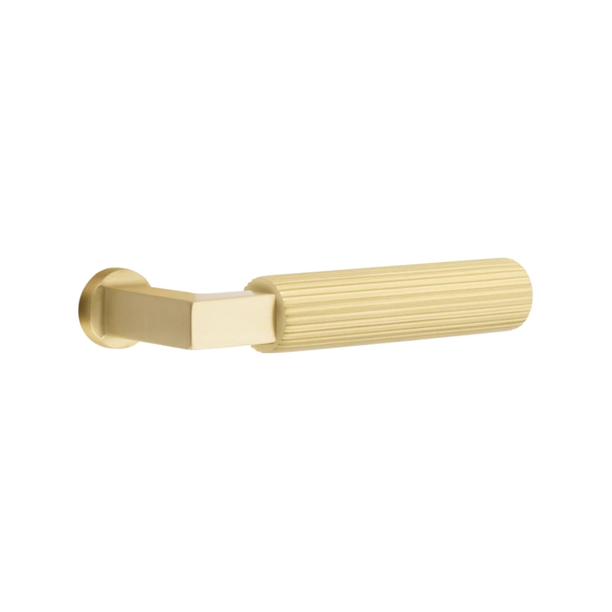 Emtek Select Straight Knurled Lever modern door handle premium finish