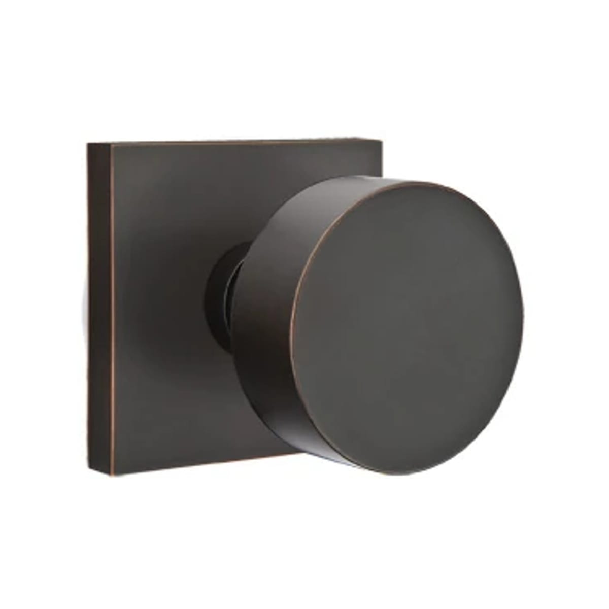 Emtek Round Door Knob on Rosette (ROU)