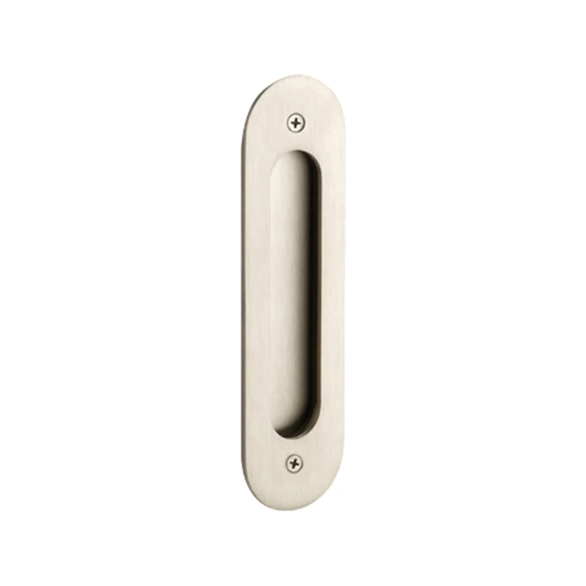 Emtek Flush Pull, Narrow Oval