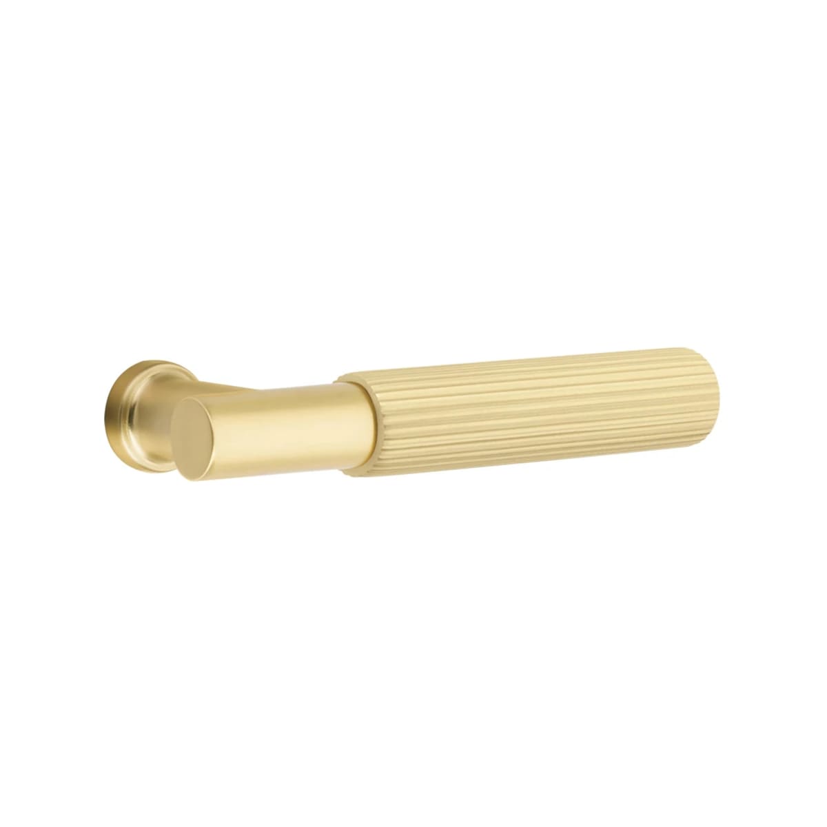 Emtek Select Straight Knurled Lever modern door handle premium finish