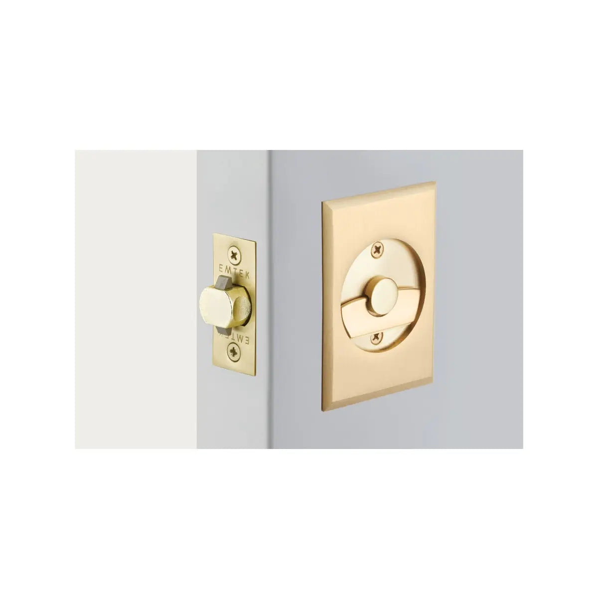 Emtek Rectangular Tubular Pocket Door Emtek Hentell Emtek