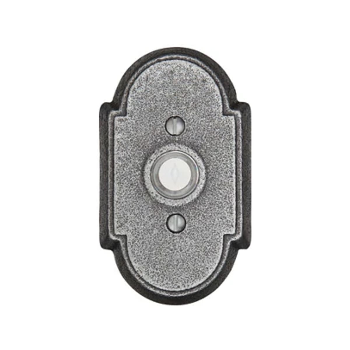 Emtek Wrought Steel Door Bell With Plate & Button Emtek Hentell Emtek