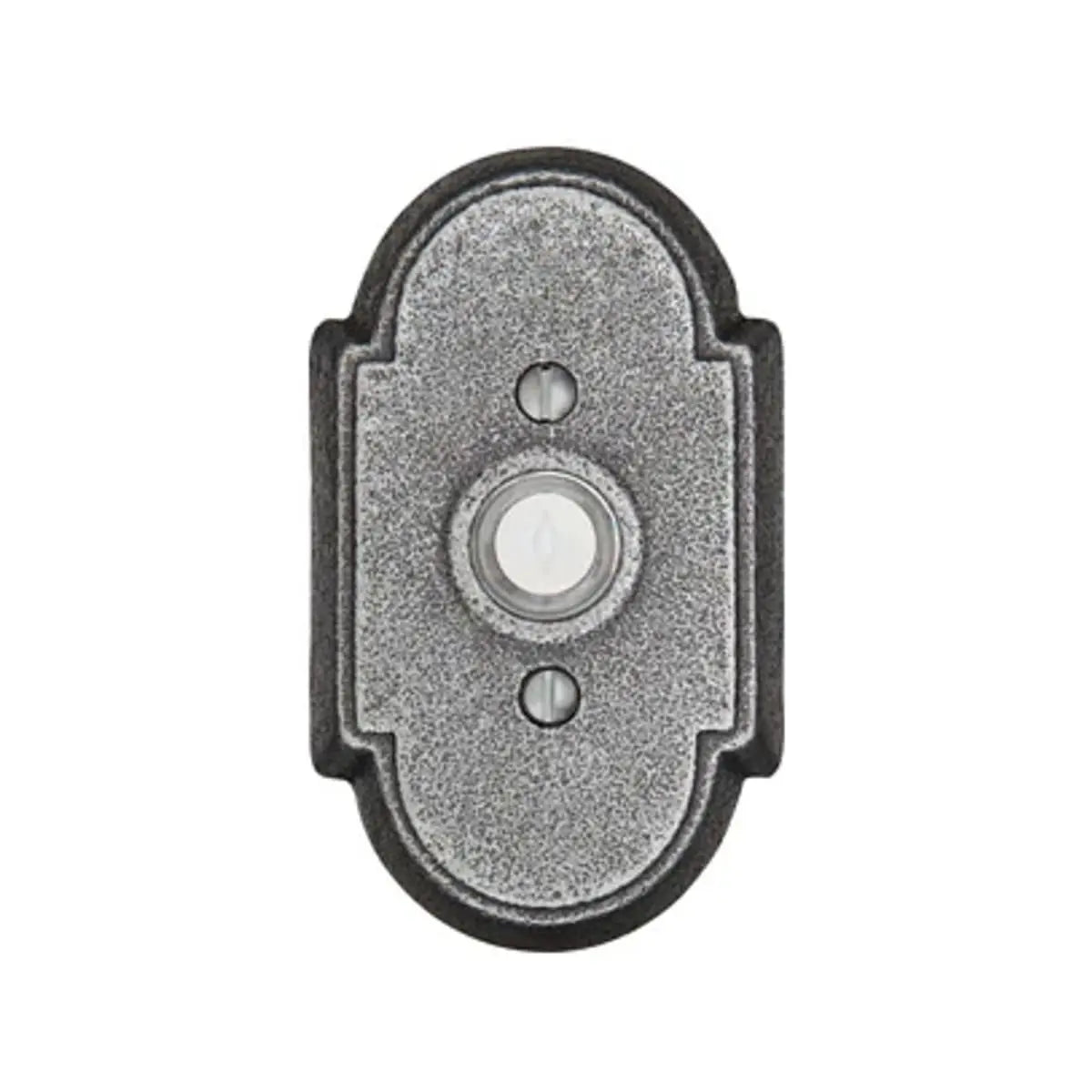Emtek Wrought Steel Door Bell With Plate & Button Emtek Hentell Emtek