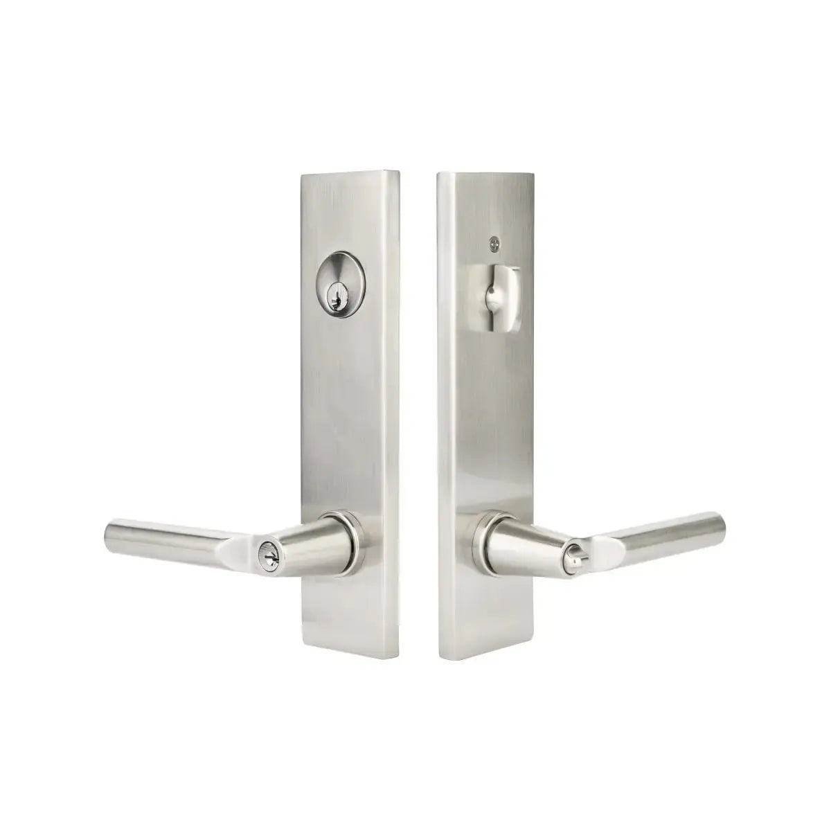 Modern Rectangular Two Point Lock Emtek Hentell Emtek