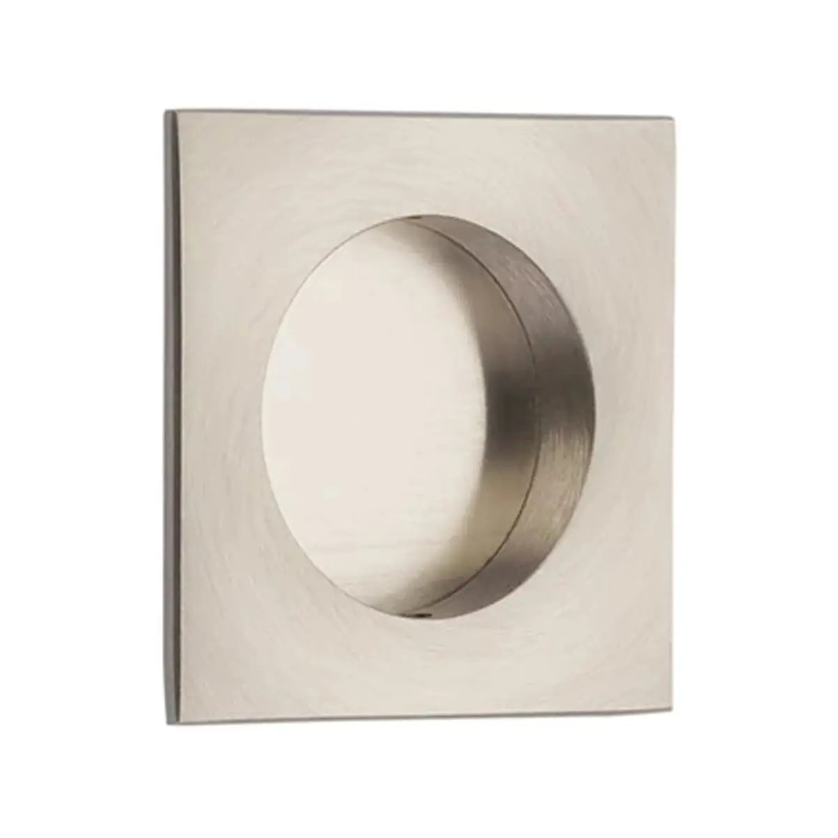 Emtek Square Flush Pull W/Round Bore Emtek Hentell Emtek
