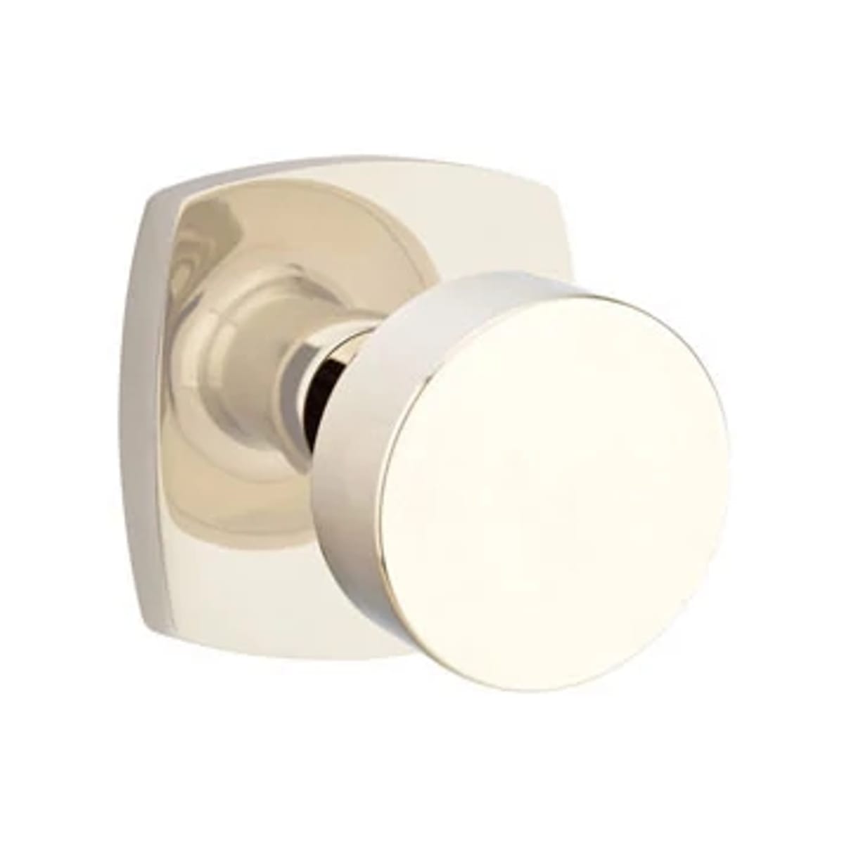 Emtek Round Door Knob on Rosette (ROU)