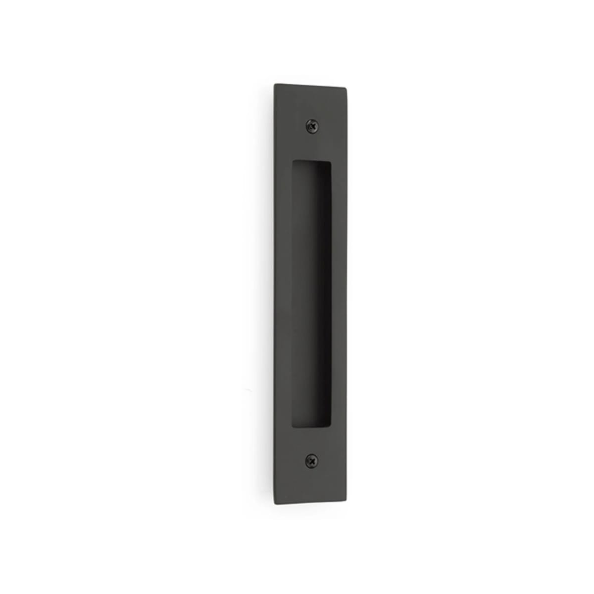 Emtek Modern Rectangular Flush Pull for 8" C-to-C Door Pull Flush Pull Emtek Hentell Emtek