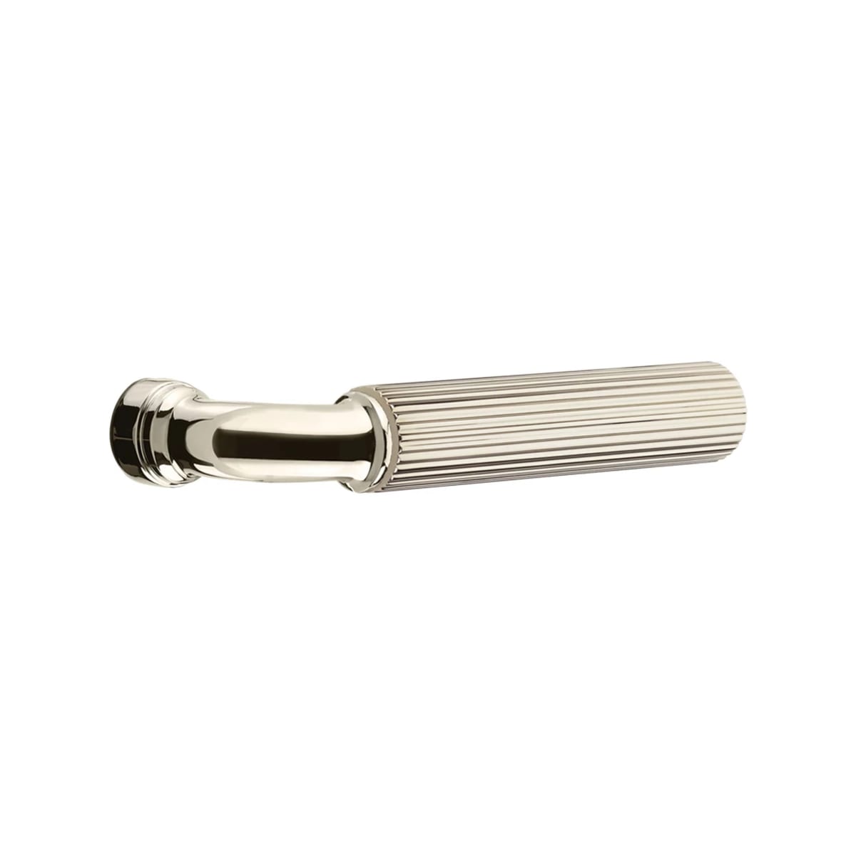 Emtek Select Straight Knurled Lever modern door handle premium finish
