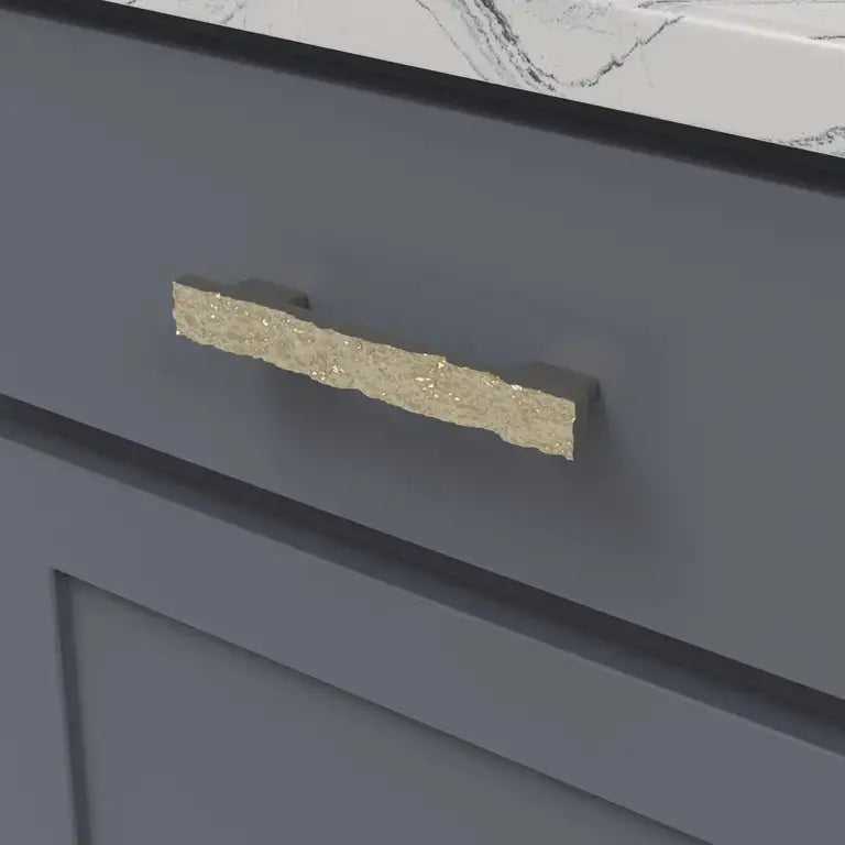 Belwith Keeler Sandrine Pull luxury cabinet handle in gold finish